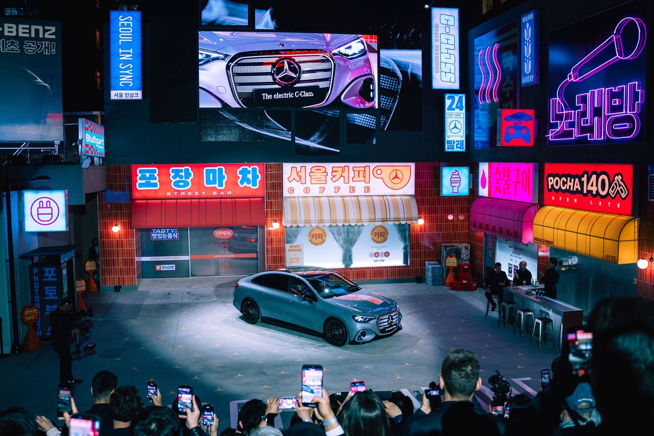 The all-new electric C-Class World Premiere in SEOUL